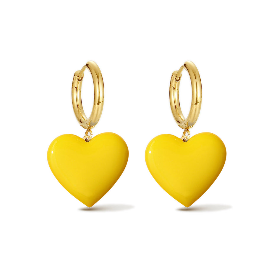 Hold Your Heart / Hoops • Orange & Yellow