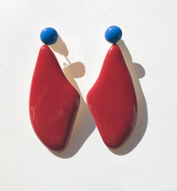 Lima Earrings • Red
