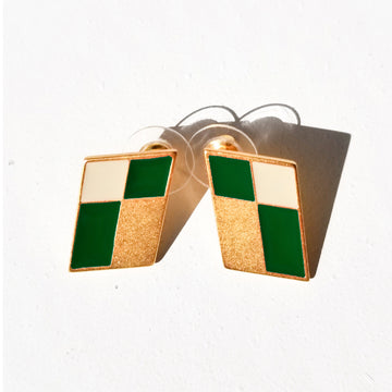 Kite Studs • Dark Green