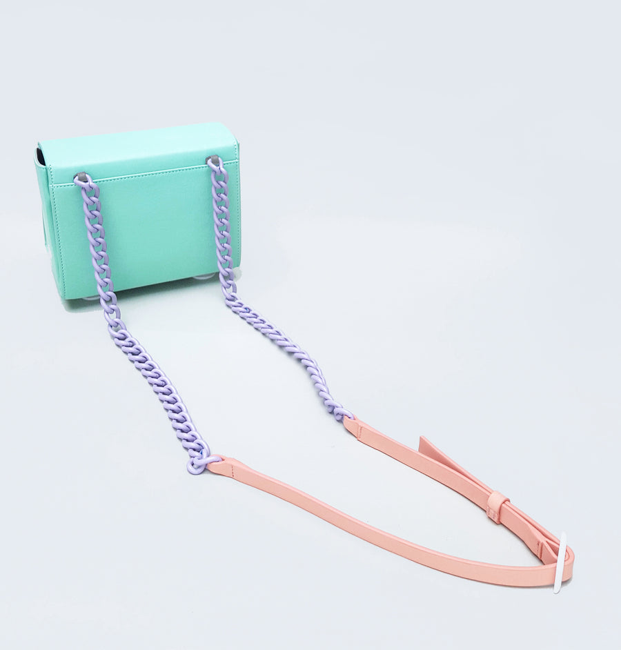 Mini Trapezoid Shoulder Bag • Mint