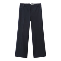'HELLO' / Straight Fit Trousers • Navy
