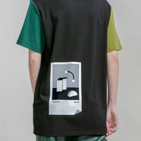 Objects / Long T-shirt • Multi Green
