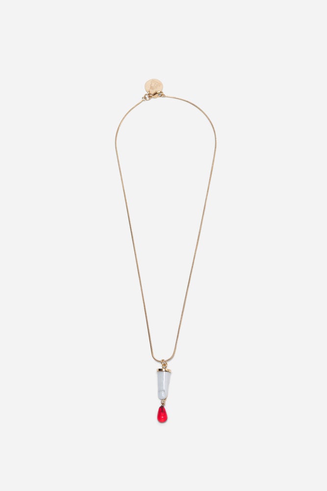 Andres Gallardo / Blood Drop Pendant