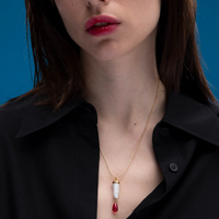 Andres Gallardo / Blood Drop Pendant