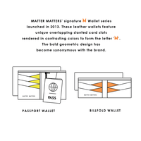 Bauhaus Passport Wallet • Brown