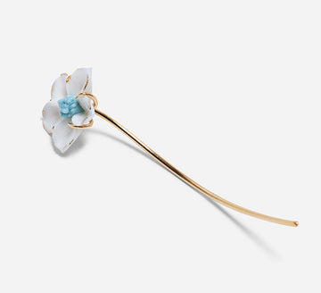 Andres Gallardo / Mini Petunia Stem Single Earring