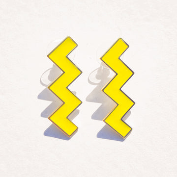 Zs Earrings • Yellow