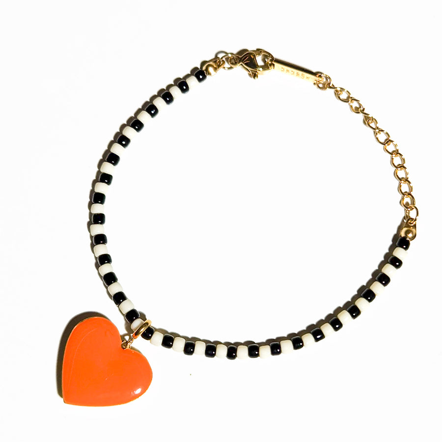 Heart to Heart / Bracelet • Yellow & Orange