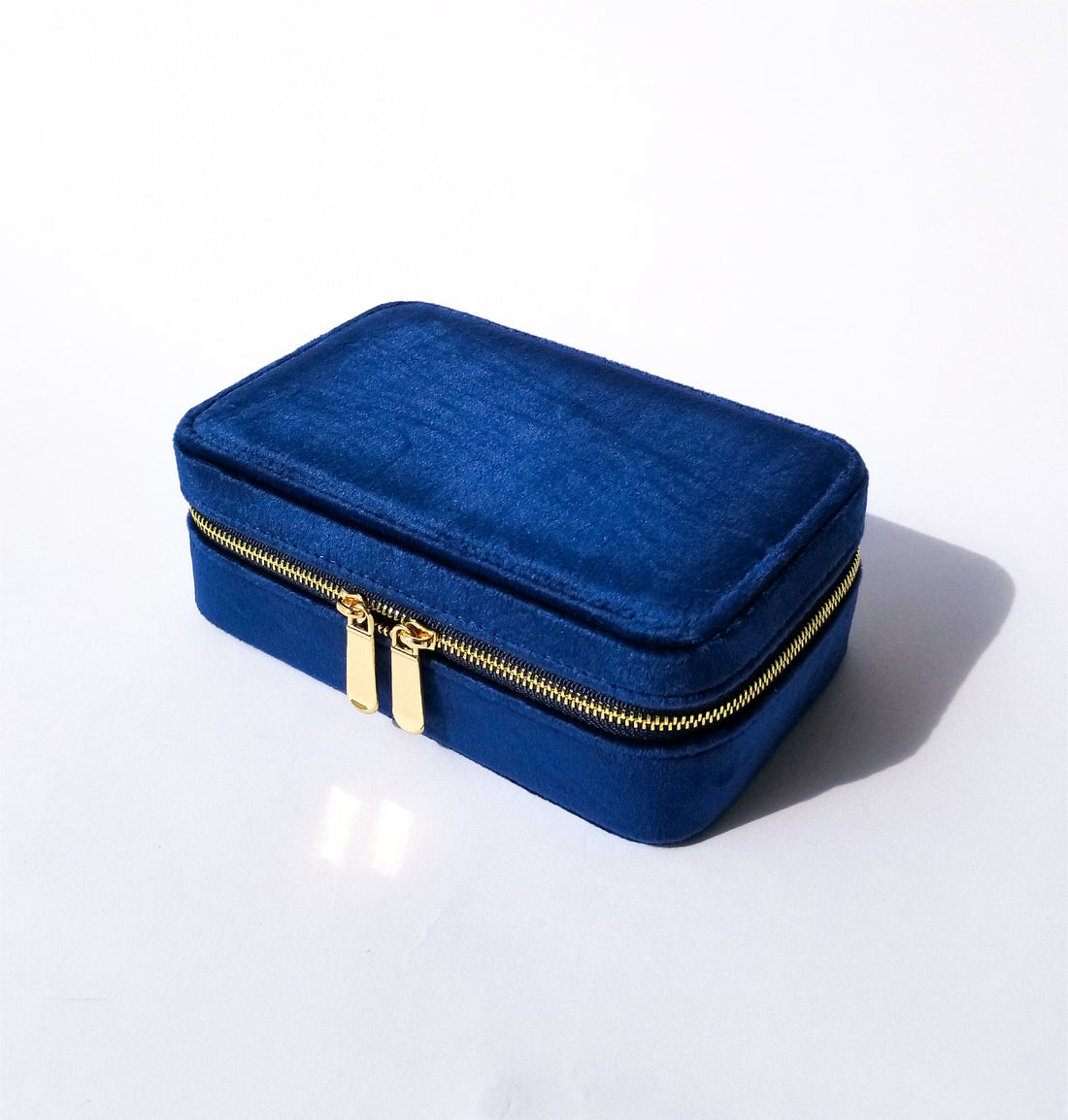 Velvet Jewellery Case Set • Midnight Blue