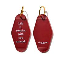 MMG Keyring • Wine • Life is sweeter with you around.